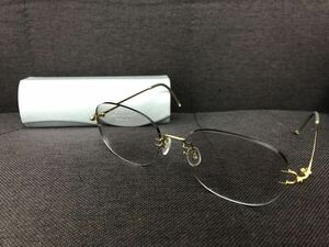 4192 HOYA K18 メガネメガネ 眼鏡 メガネフレーム フレーム めがね PF0 重量:20.87g