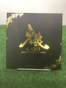 【s2722】［未使用品］牙狼 GARO GOLD PLAYING CARDS トランプ