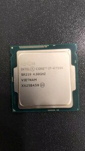 CPU インテル Intel Core I7-4790K プロセッサー 中古 動作未確認 ジャンク品 - A460