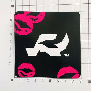 RIDE SNOWBOARDS TRADEMARK Kiss mark ステッカー ライド スノーボード キスマークステッカー