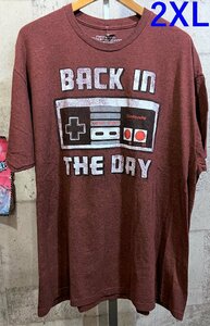 美品 NES ニンテンドー・エンターテインメント・システム Tシャツ 2XL 任天堂 ファミコン