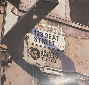 [ LP / レコード ] Junior Byles / Junior Byles & Friends - 129 Beat Street - Ja-Man Special 1975-1978 ( Roots Reggae ) Blood & Fire
