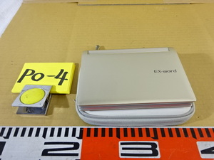 PO-4〒/CASIOカシオ EX-word DATAPLUS6 XD-D6500 電子辞書 タブレット端末 パソコン? AV機器 ソフトケース付き