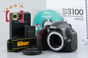 【中古】Nikon ニコン D3100 デジタル一眼レフカメラ シャッター回数僅少