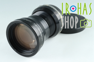 Rodenstock Heligon 83mm F/2 Modified M4/3 Mount #41433G42