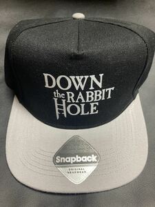 激レア c1 新品 音楽フェス DOWN THE RABBIT HOLE グッズ ロゴ キャップ 帽子 1点