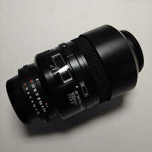 ④Nikon ニコン AF MICRO NIKKOR 105mm f/2.8 D 送料無料 中古：目立つ傷汚れなし