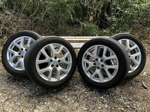 T31 エクストレイル 18インチ 純正 ホイール 夏タイヤ 4本セット 225/55R18 ENKEI製 7J オフセット40