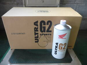 NEW HONDA純正 ULTRA G2 SPORTS 10ｗ40 1L/20缶 ワンケース 08233-99961 部分化学合成油 ホンダ バイク E1 G1 G3 G4 S9
