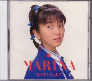 渡辺満里奈 おニャン子クラブ CD／MARINA 1987年 1作目 80年代アイドル 廃盤
