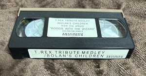 【非売品】T.REX トリビュート プロモーションビデオ【VHS】吉井和哉 ROLLY