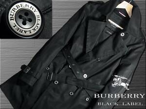 究極の傑作！10周年記念　復刻モデル　The Last トレンチコート　サイズM▼バーバリーブラックレーベル 　BURBERRY