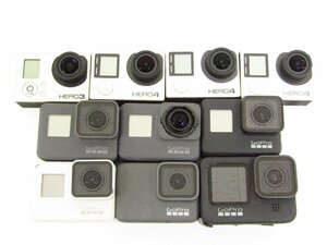 GoPro HEROシリーズ 9/7/5/4/3 大量 10台セット まとめ売り ジャンク品 ●A9250