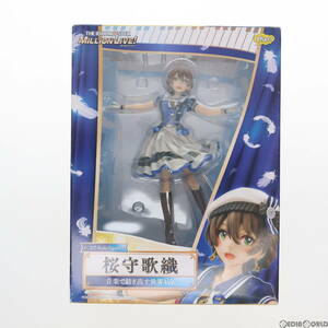 【中古】[FIG]桜守歌織(さくらもりかおり) 音楽で紡ぎ出す世界Ver. アイドルマスター ミリオンライブ! 1/7 完成品 フィギュア Phat!(ファッ