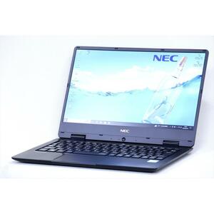 【第7世Core i5】12.5型FHD狭額縁液晶 軽量921g NEC VersaPro VKT12/H-1 i5-7Y54 4GB 128GB SSD Webカメラ Win10Pro フルHD 1920x1080