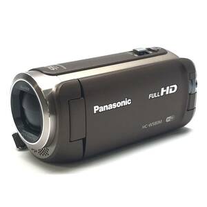 Panasonic パナソニック HC-W580-T デジタルハイビジョンビデオカメラ ブラウン 32GB内蔵メモリー 220万画素 wifi 309g 管理YK23005302