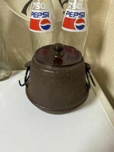 茶道具 鉄瓶 茶器 50年前　未使用　新古品　札幌手渡し可能　当時定価15000円
