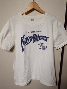 「バズリクソンズ USN Navy Blues Tシャツ L」東洋エンタープライズ
