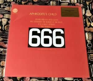 APHRODITE’S CHILD - 666 LP NEW! LIMITED NUMBEレッド / 2019 レッド / バイナル 2 LP - F/S 海外 即決