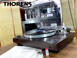 レコードプレーヤー THORENS TD321 MKII SME 3009 S2 improved 搭載 取説/新品ベルト付属 Audio Station