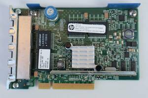 C9044(4) &* HP Ethernet 1Gb 4-port 331FLR Adapter HSTNS-BN71 634025-001 629133-001 // HP ProLiant DL360p Gen8 取外 