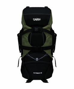 FieldSAHARA] フィールドサハラ リュック バックパック キャンプ 登山 大容量 80L ダークグリーン 3