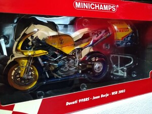 PMA 1/12 DUCATI ドゥカティ998R NO33 Juan Borja WSB 2003