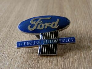 古いピンバッジ：Ford フォード エンブレム ロゴ 車 #E
