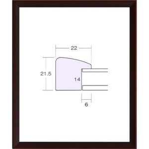 デッサン用額縁 木製フレーム 5899 大全紙サイズ シタン