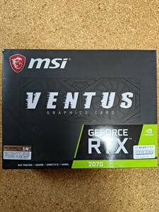 MSI GeForce RTX 2070 VENTUS 8G グラフィックスボード VD6826