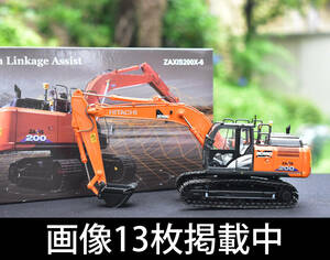 HITACHI 日立 1/50 ZAXIS200X-6 ICT 油圧ショベル ミニカー 美品 完品 稀少 画像13枚掲載中