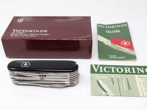 VICTORINOX ビクトリノックス マルチツール ツールナイフ スイスチャンプ 1.6795 ブラック アウトドア 釣り 十徳ナイフ