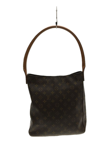 LOUIS VUITTON◆ルーピング_モノグラム_BRW/PVC/ブラウン/M51145