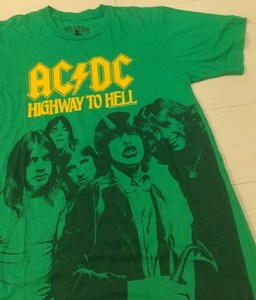 古着/ロックTシャツ/AC/DC/エーシー・ディーシー/Highway To Hell/地獄のハイウェイ/Made in USA/米製/サイズ S/Hard Rock