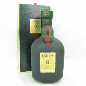 1円～【未開栓】Old Parr オールドパー クラシック 18年 ウイスキー 750ml 46% 箱付 11530325 0419