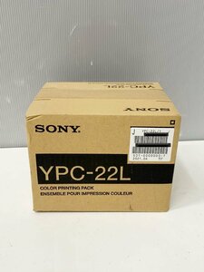 【未開封】SONY YPC-22L カラープリントパック　インクリボン プリント紙 医療用 ビデオプリンター ソニー
