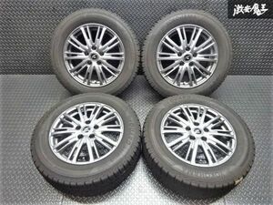 ●Fang 16インチ 6.5J +40 PCD 114.3 5H YOKOHAMA ICE GUARD IG50 PLUS 215/60R16 95Q ホイール 4本 ノア ヴォクシー セレナ 棚Q-4