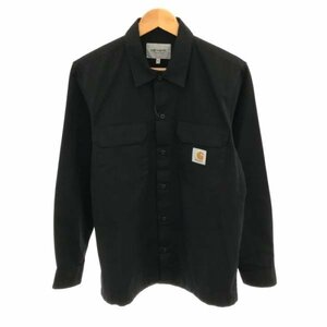 Carhartt カーハート L/S MASTER SHIRT ワークシャツ ブラック サイズ:M メンズ IT1GNZTFQP3O