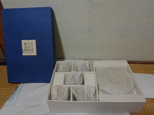 陶器 NIPPON CRAFT-日本クラフト/カップ＆ソーサー/コーヒーカップ＆ソーサー 5客セット/箱入未使用品-長期保管品