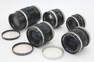 Y1211 キャノン Canon Lens FL 35mm F2.5 35mm F2.5 50mm F1.4 50mm F1.8 135mm F2.5 レンズ5個セット ジャンク