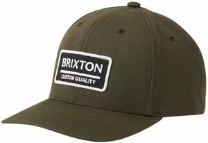Brixton Palmer Proper Crossover MP Snapback Hat Cap Military Olive キャップ