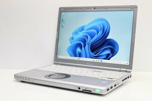 1円スタート ノートパソコン Windows11 Panasonic レッツノート CF-SZ6 第7世代 Core i5 SSD256GB メモリ8GB 12.1 Windows10 カメラ