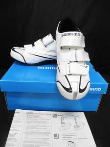 SHIMANO / シマノ サイクルシューズ　SH-R078W　3７（23.2ｃｍ）　ホワイト　靴