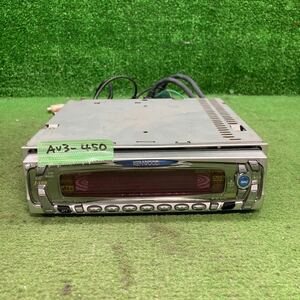 AV3-450 激安 カーステレオ KENWOOD f-VD9 20400066 CD DVD 通電未確認 ジャンク