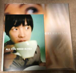 tea カジヒデキ LP レコード 早期予約特典 ZINE「ALL YOU NEED IS TEA～ティーこそがすべて」