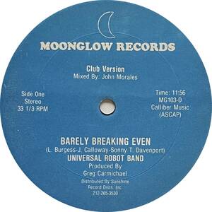 Universal Robot Band - Barely Breaking Even