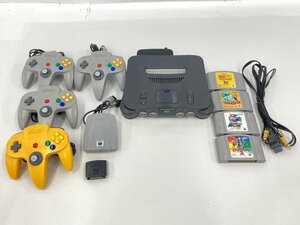 Nintendo 任天堂 NINTENDO64 本体 / コントローラー / ゲームソフト おまとめ セット【CDBA5001】