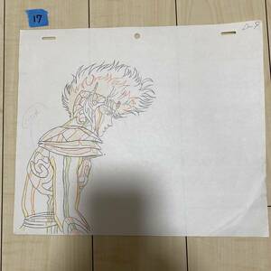 管17 聖闘士星矢 原画（下書き原画) 水晶聖闘士 クリスタルセイント 当時物・貴重な品！！