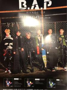 B.A.P [HANDS UP] 告知ポスター新品!