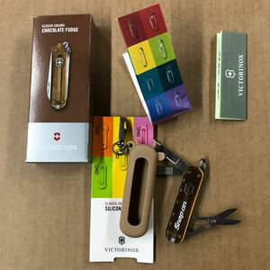 ビクトリノックス VICTORINOX スナップオンコラボアイテム　Classic SD チョコレート